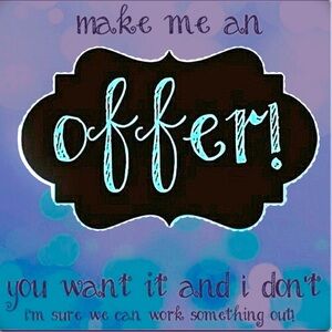 Taking offers for up to 50% off whole closet